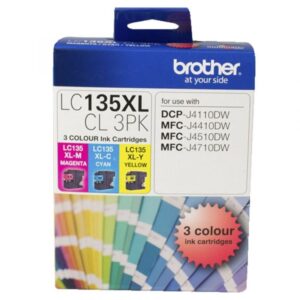 Brother LC135XL CMY Colour Pk