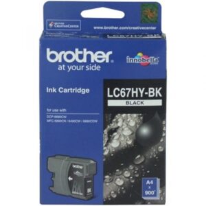 (LC67HY-BK) Brother Black Ink Cartridge High Yield