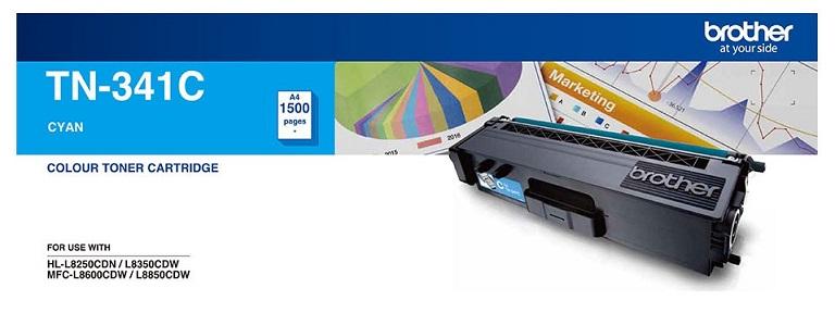 Brother TN341 Cyan Toner Cartridge